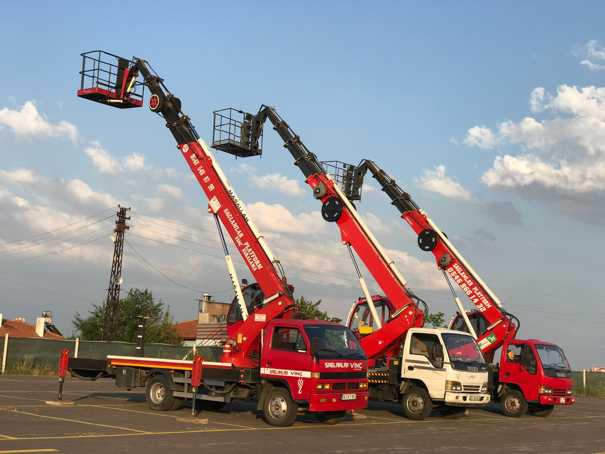 Ankara 35 tonluk vinç Projesi - Sağlamlar Vinç Hizmetleri